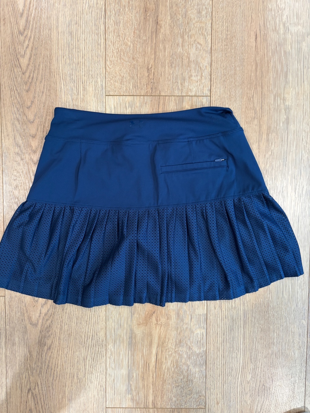 Under Armour Golf Navy Pleated Athletic Tennis Skort XS HeatGear - Picture 3 of 4